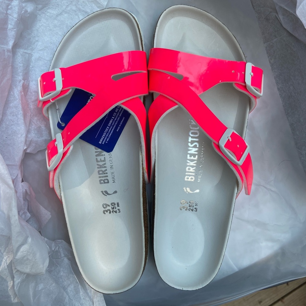 Birkenstock - Yao - Patent - Neon Pink - 39